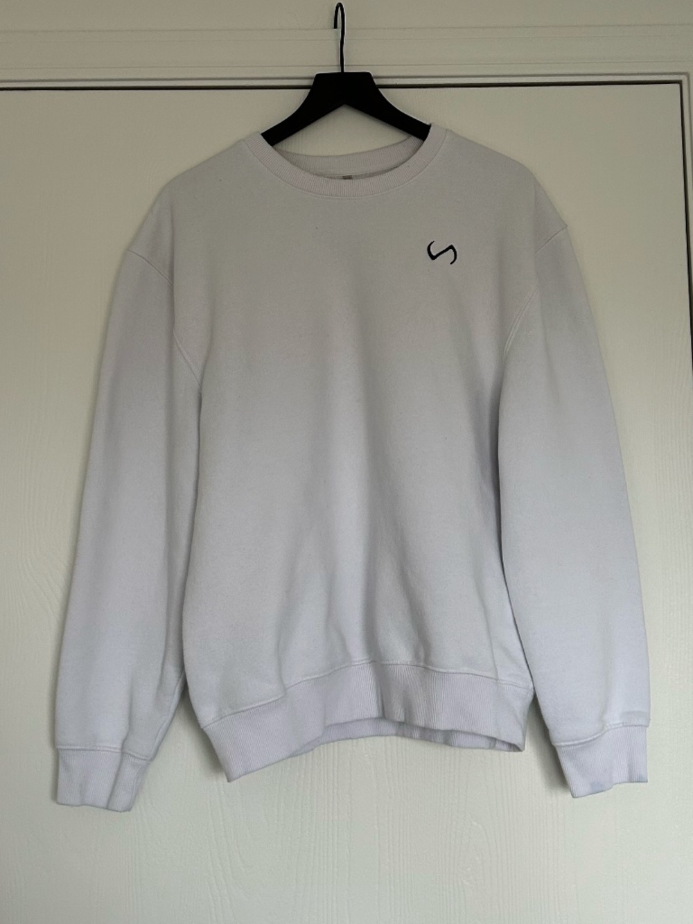 Oversized White Crewneck - TLF - Size M